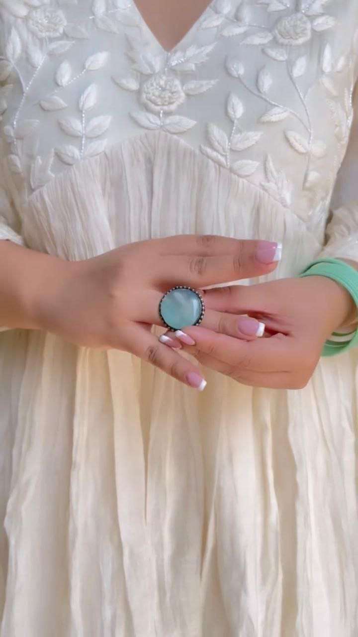 Women's Chanderi Silk Embroidered Anarkali Kurti With Pant and Dupatta - Image 6